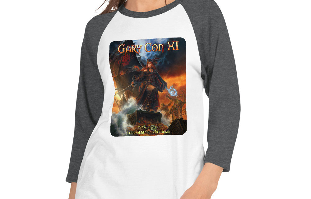Gary Con XI Reprint- 3/4 Sleeve Raglan Shirt (PF)