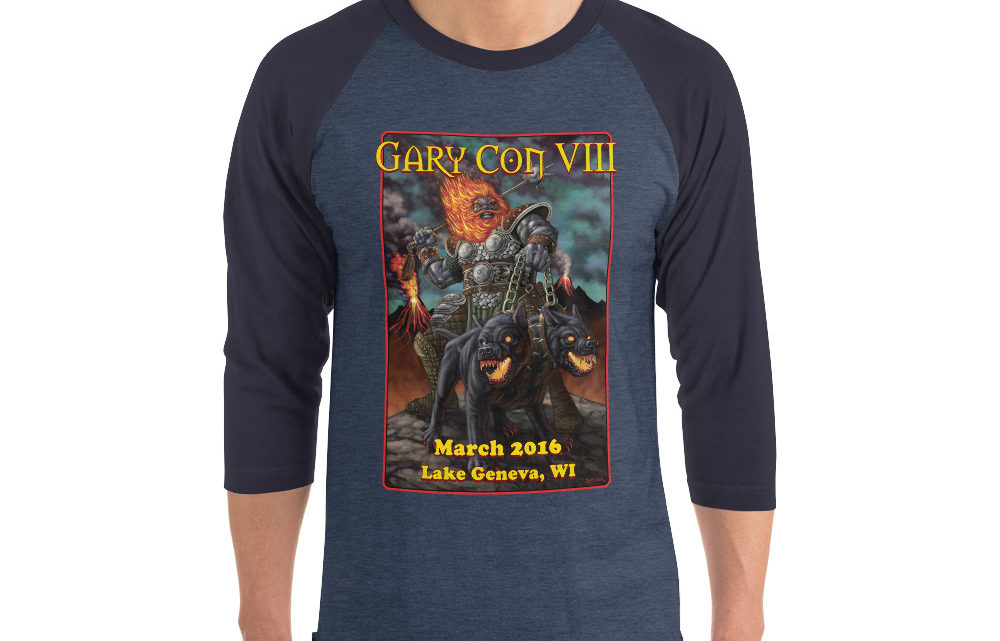 Fire Giant 3/4 Sleeve Shirt -Gary Con VIII (PF)