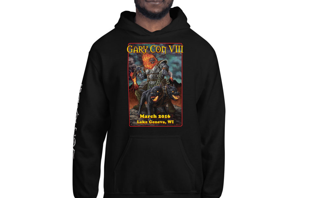 Gary Con VIII Fire Giant Reprint- Unisex Hoodie w/ Sleeve Image