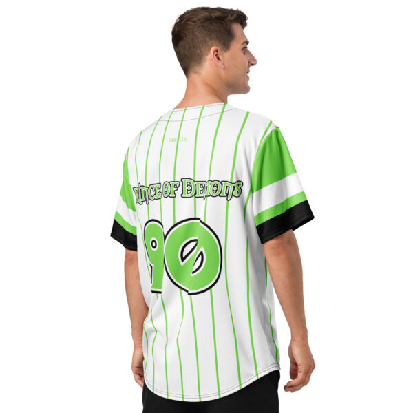 Baseball Jersey - White Demogorgon - Image 3