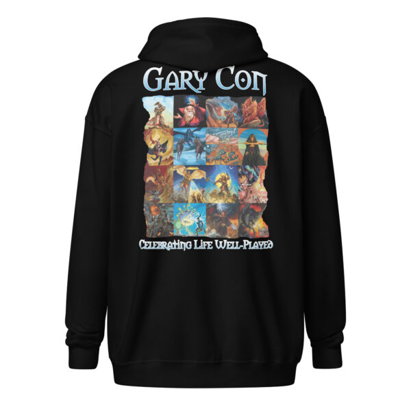 Gary Con II-XVII Multi Art Unisex Zip Hoodie