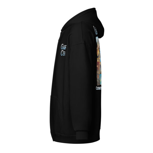 Gary Con II-XVII Multi Art Unisex Zip Hoodie - Image 3