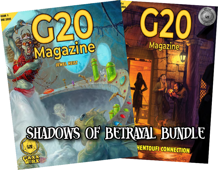 G20 Shadows of Betrayal PDF Bundle