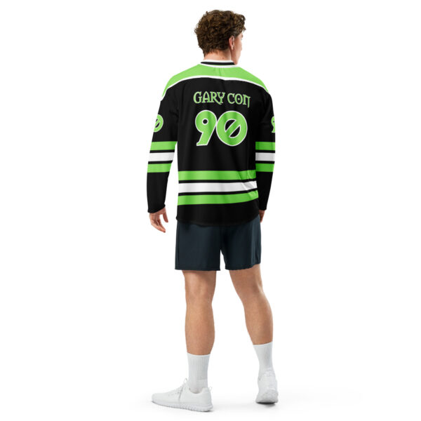 Demogorgon Black With Green Hockey Jersey - Image 3