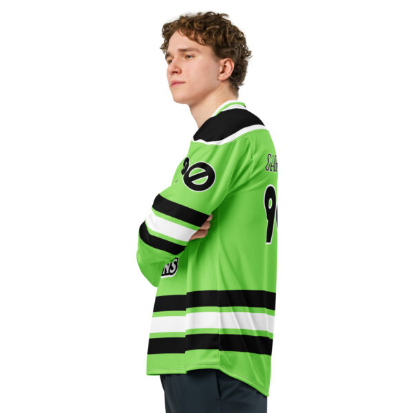 Demogorgon Green With Black Hockey Jersey - Image 4